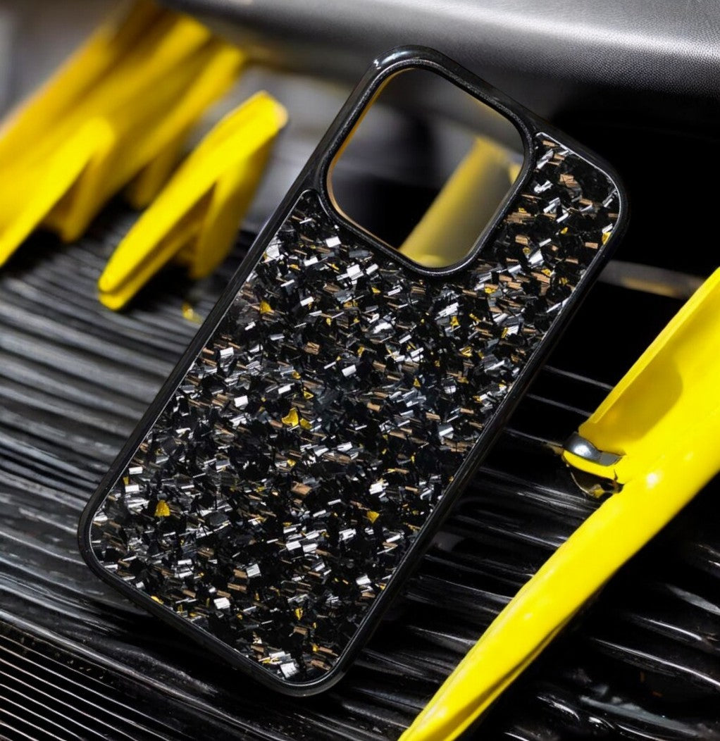 iPhone Forged Carbon Fiber Case | Gold