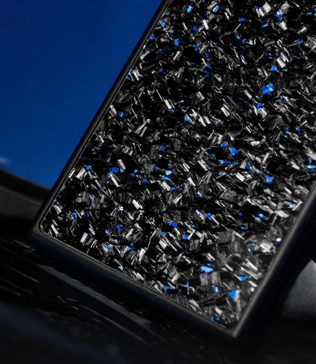 Samsung Galaxy S-Models Forged Carbon Fiber Case | Blue