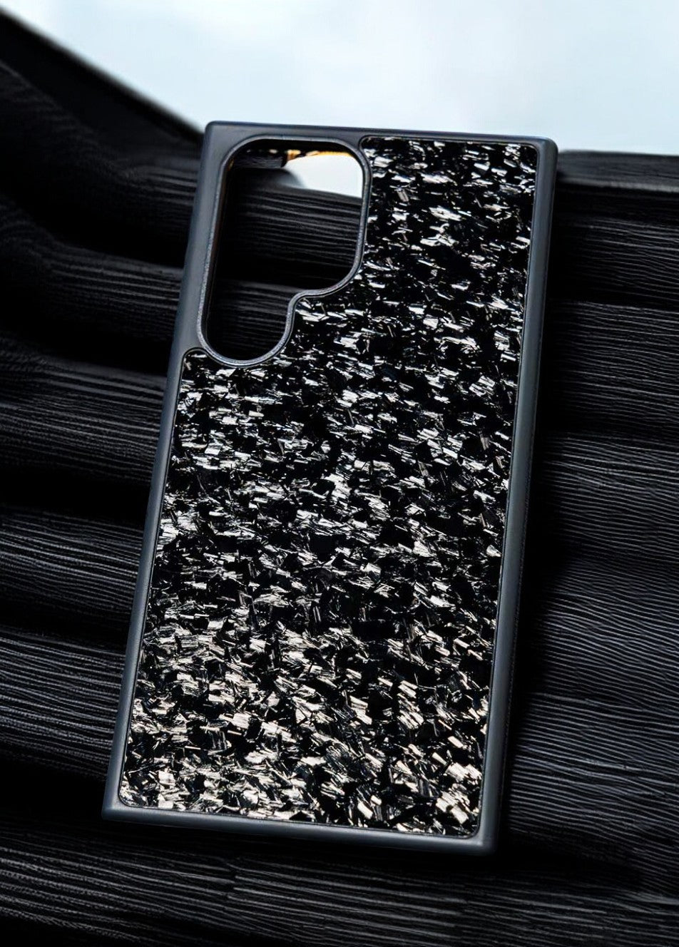 Samsung Galaxy S-Models Forged Carbon Fiber Case | Black