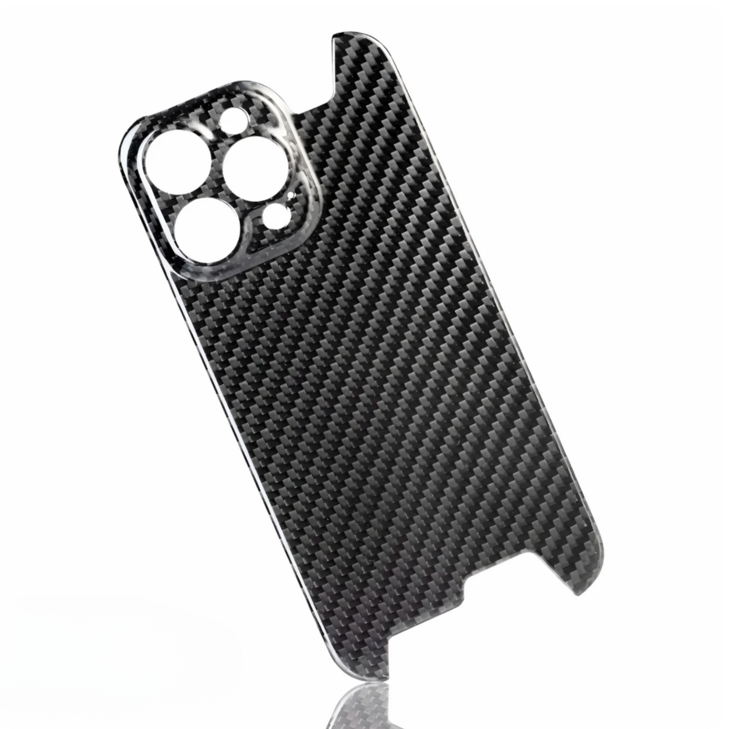 iPhone Full Carbon Fiber Woven Case