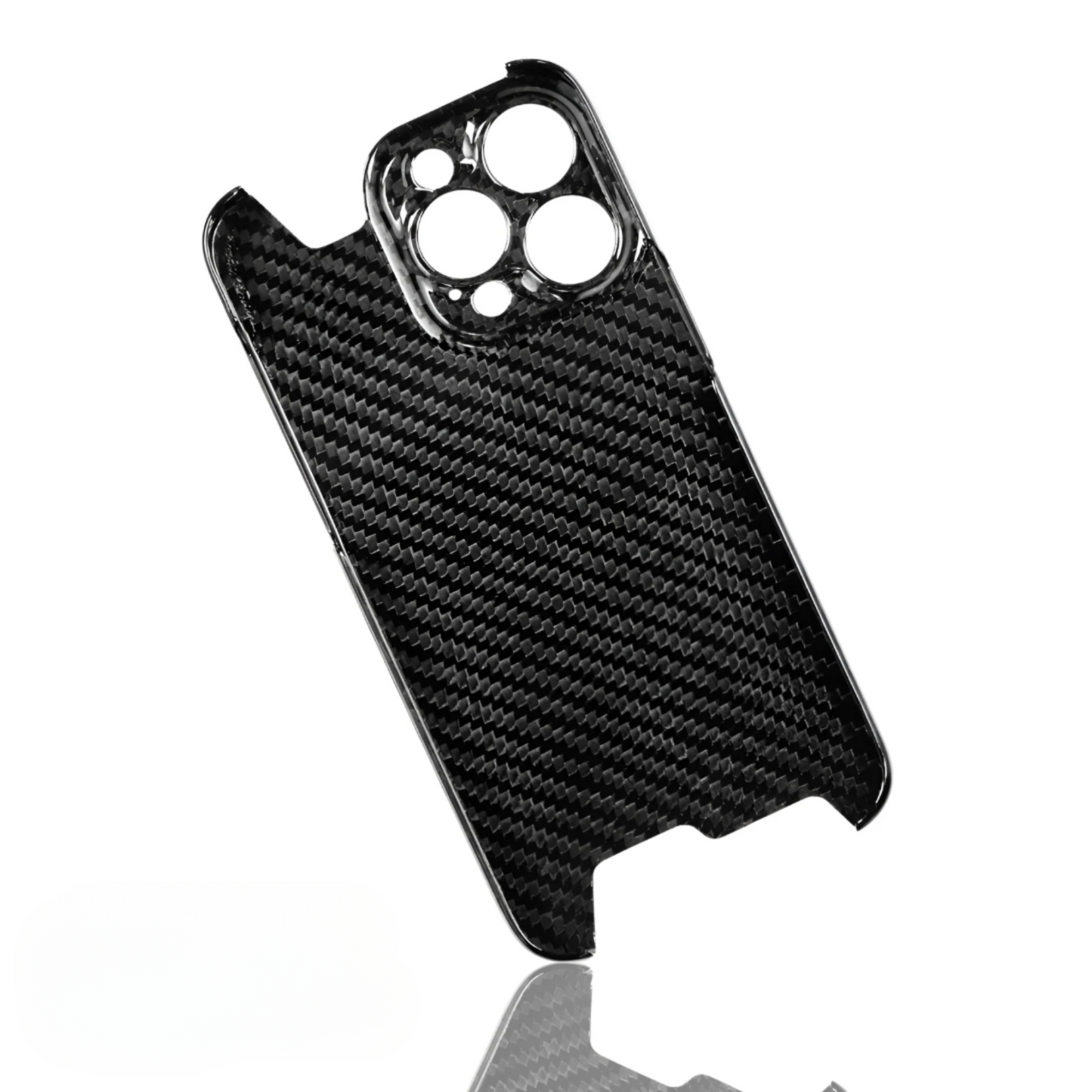 iPhone Full Carbon Fiber Woven Case