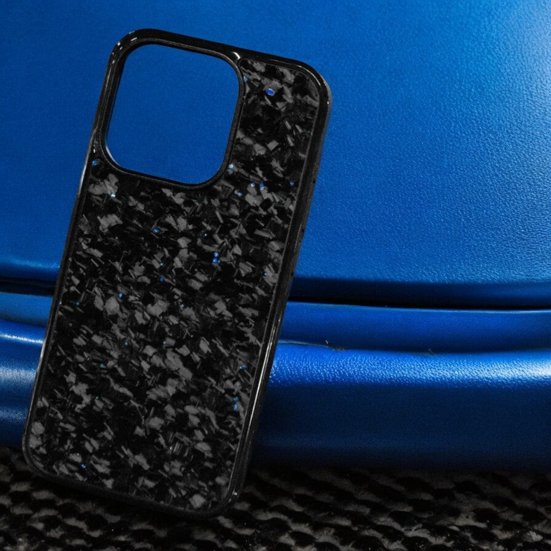 iPhone Forged Carbon Fiber Case | Blue