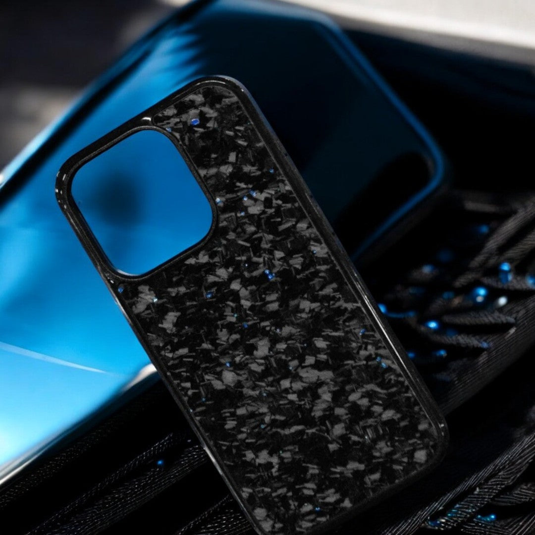 iPhone Forged Carbon Fiber Case | Blue
