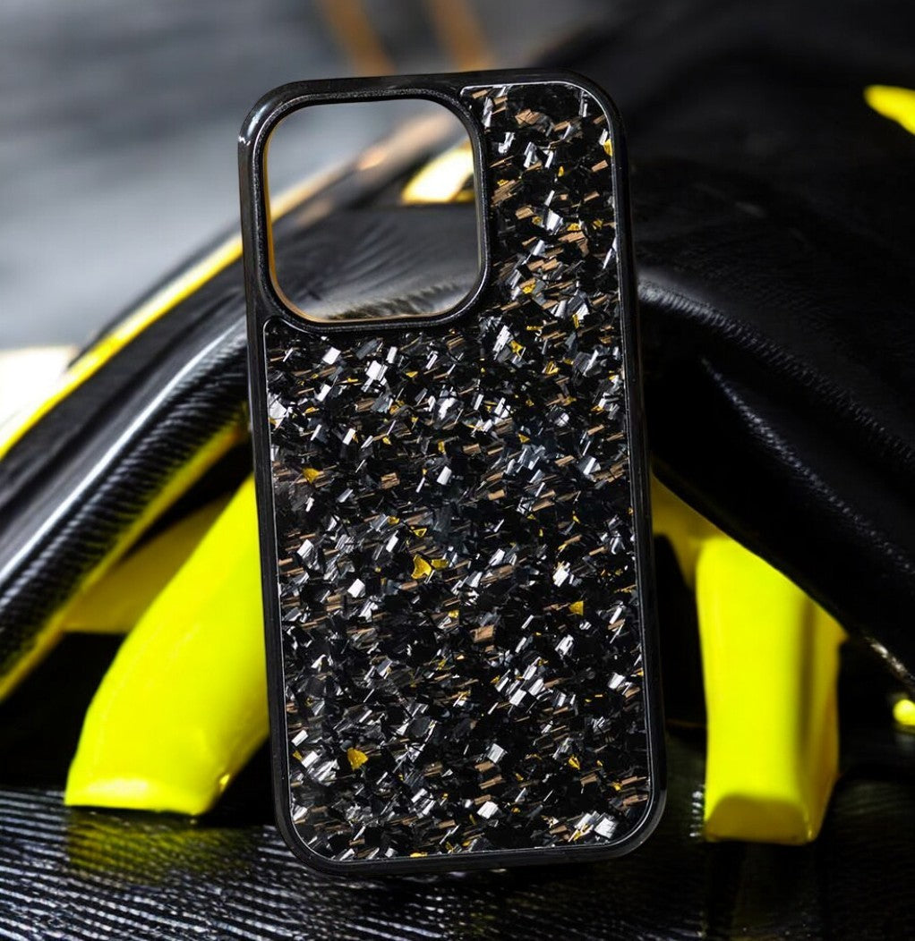 iPhone Forged Carbon Fiber Case | Gold