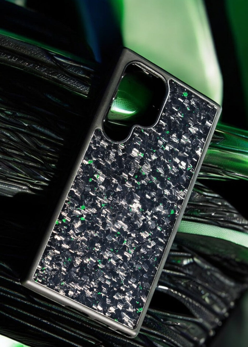 Samsung Galaxy S-Models Forged Carbon Fiber Case | Emerald