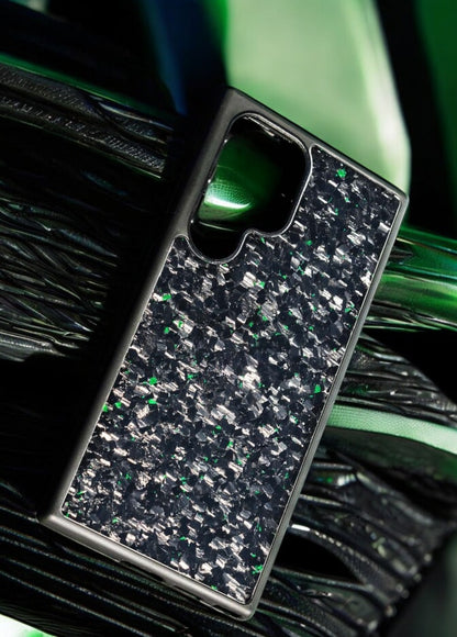 Samsung Galaxy S-Models Forged Carbon Fiber Case | Emerald