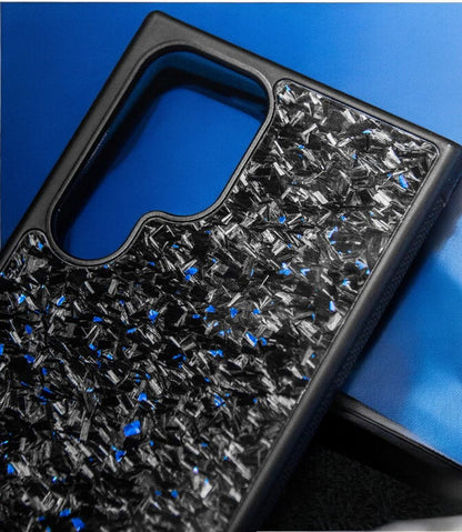 Samsung Galaxy S-Models Forged Carbon Fiber Case | Blue