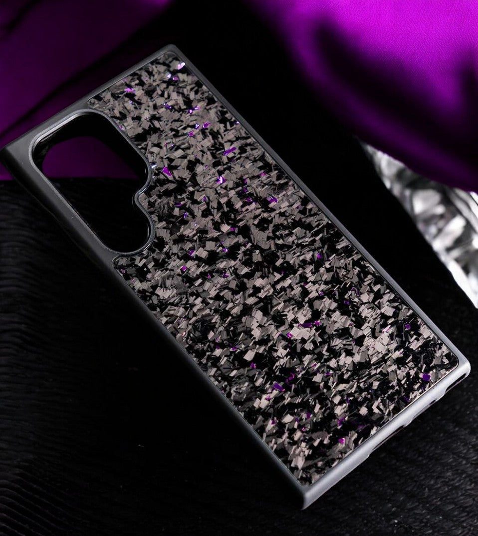 Samsung Galaxy S-Models Forged Carbon Fiber Case | Purple