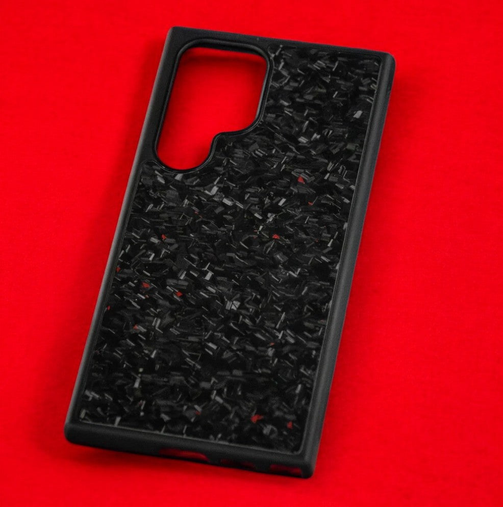 Samsung Galaxy S-Models Forged Carbon Fiber Case | Ruby