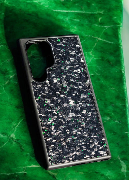 Samsung Galaxy S-Models Forged Carbon Fiber Case | Emerald