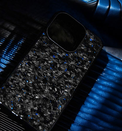 iPhone Forged Carbon Fiber Case | Blue