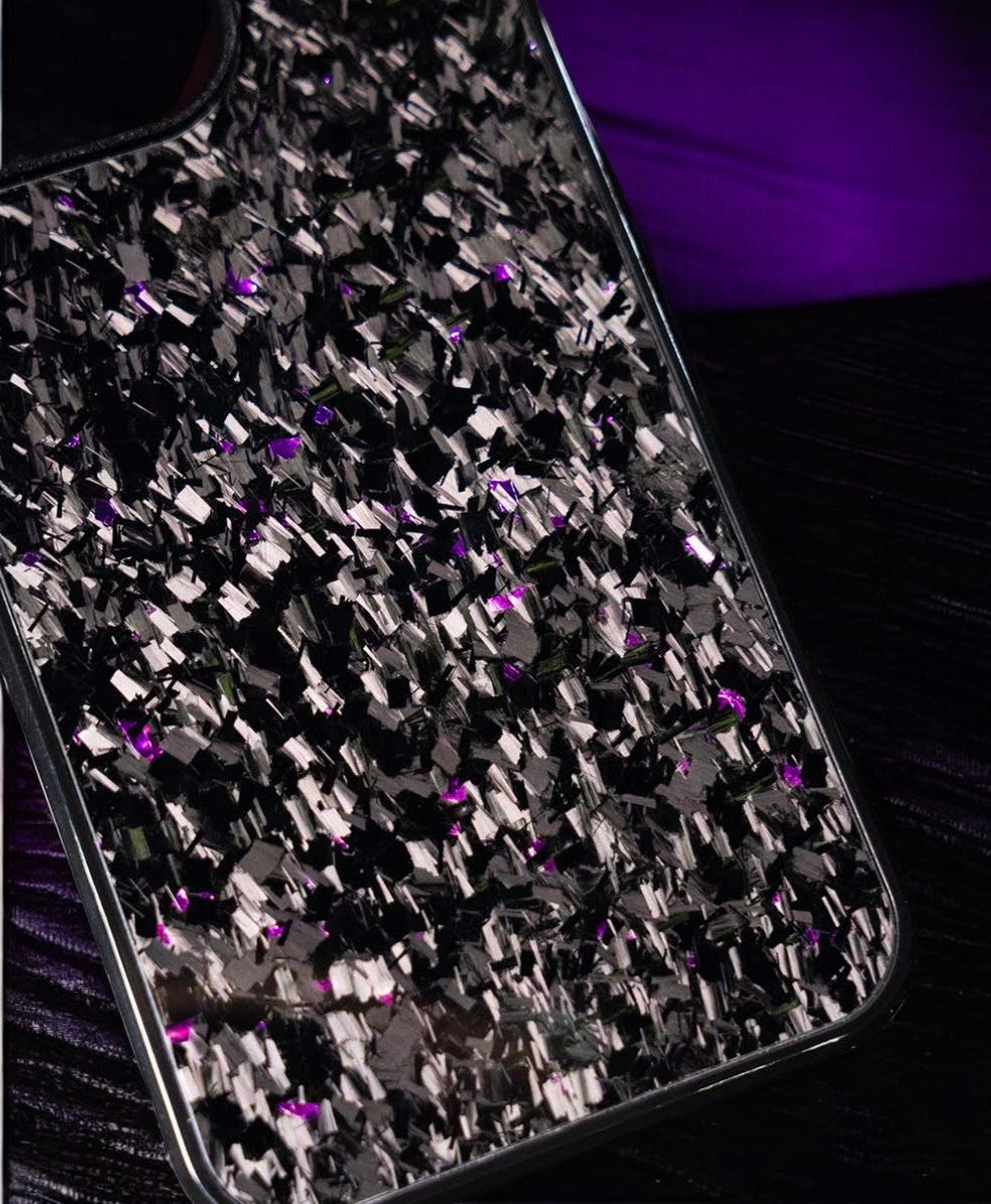 iPhone Forged Carbon Fiber Case | Purple