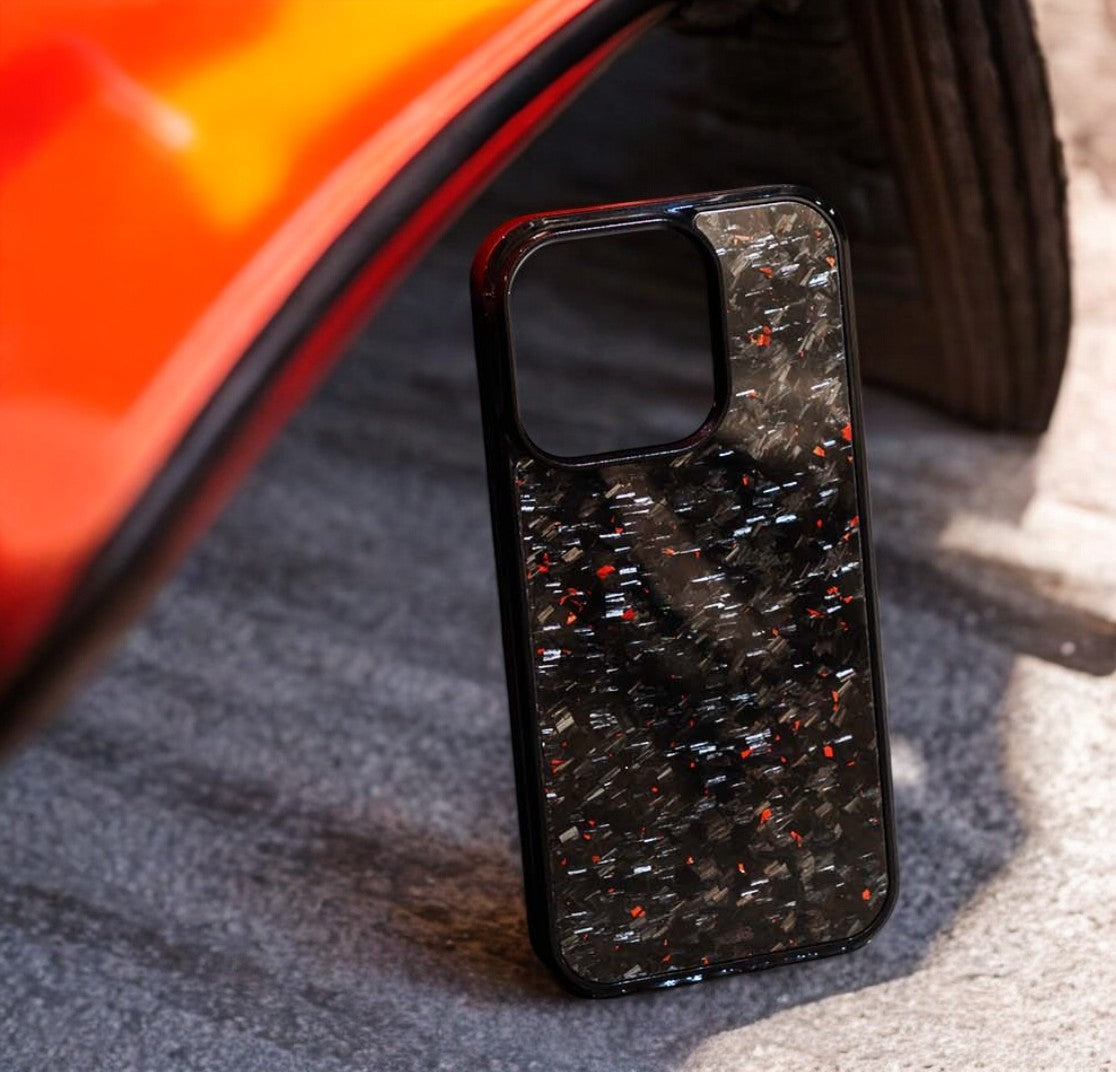 iPhone Forged Carbon Fiber Case | Ruby