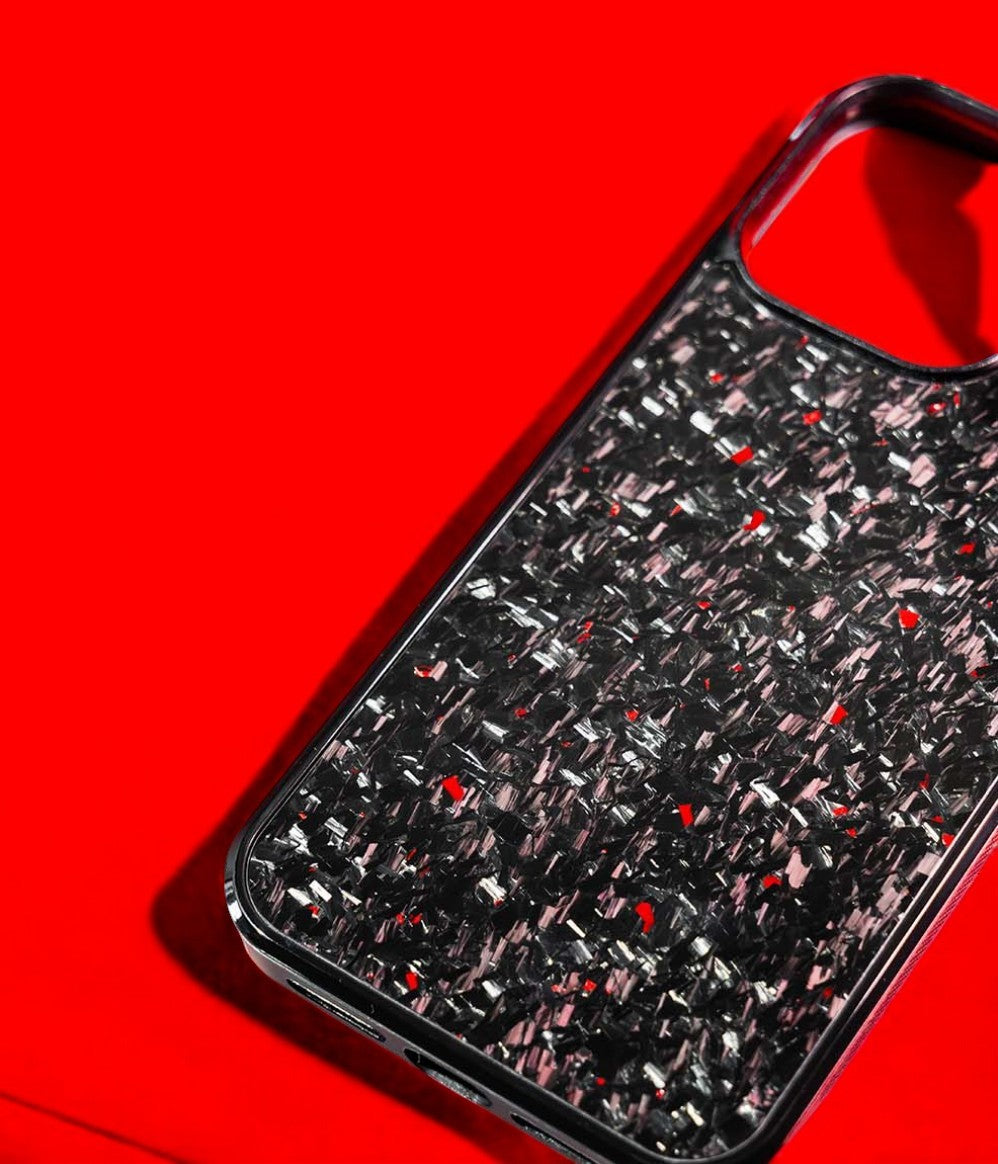 iPhone Forged Carbon Fiber Case | Ruby