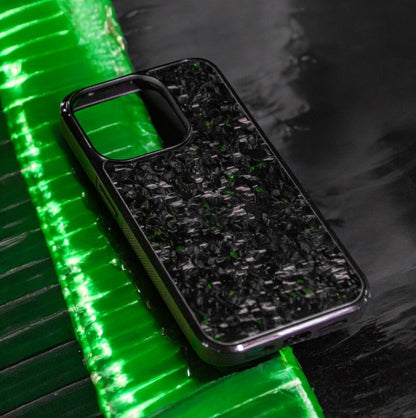 iPhone Forged Carbon Fiber Case | Emerald