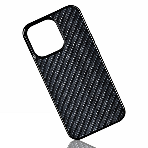 iPhone Woven Carbon Fiber Case | Black