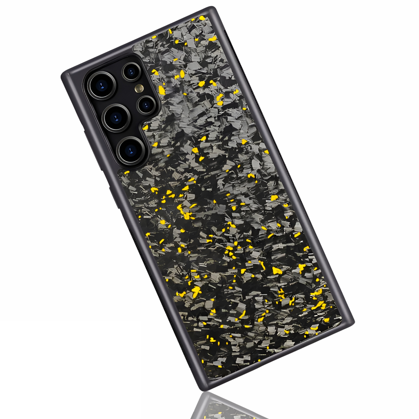 Samsung Galaxy S-Models Forged Carbon Fiber Case | Gold