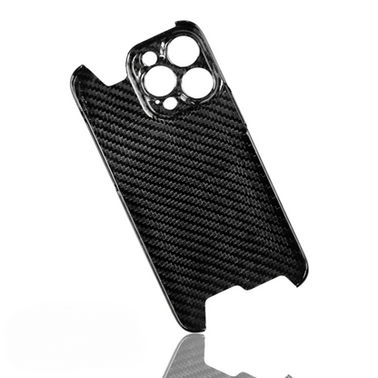 iPhone Full Carbon Fiber Woven Case